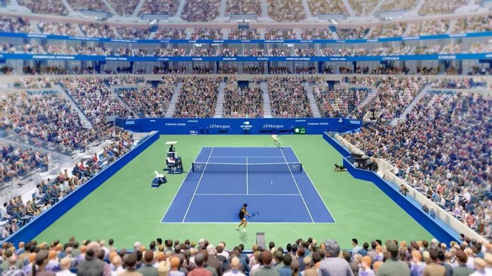 Imagen de la futura pista Arthur Ashe