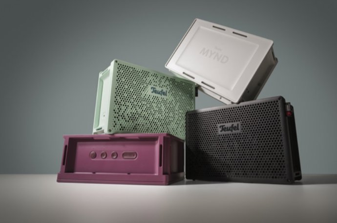 Alto-falante modular de código aberto MYND