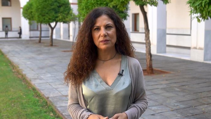 La parlamentaria andaluza de Vox Ana Ruiz.