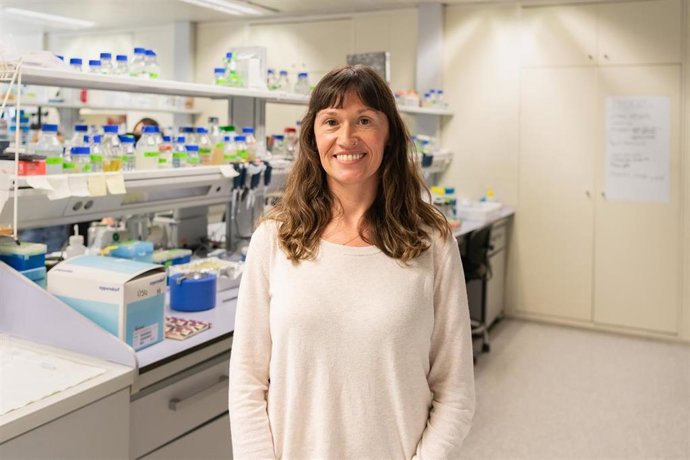 Maria A. Nohales, investigadora del CSIC en el IBMCP que colidera el trabajo. Créditos: UPV.