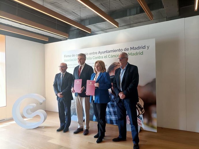 Ayuntamiento de Madrid y AECC se unen para mejorar la atención a pacientes oncológicos y prevenir el tabaquismo