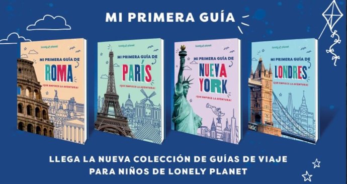 Lonely Planet lanza sus  guías de viaje para niños: diversión y aprendizaje en familia