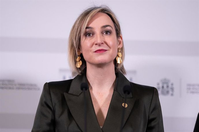 Archivo - La consejera de Gobernanza, Administración Digital y Autogobierno y Portavoz del Gobierno Vasco, María Ubarretxena, en la sede del Ministerio, a 6 de marzo de 2025, en Madrid (España). 