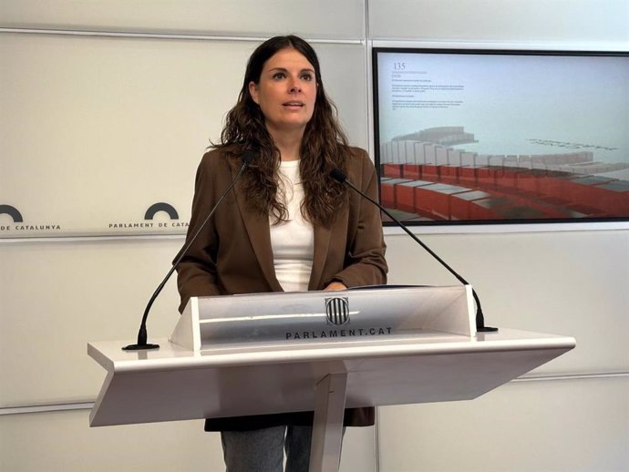 La portaveu de Junts al Parlament, Mònica Sales