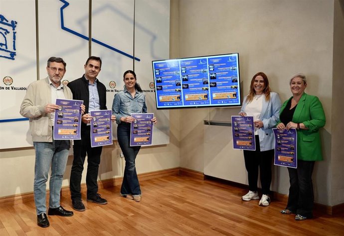 Presentación en la Diputación de Valladolid del ciclo Acontraluz que vuelve por quinto año consecutivo con una programación renovada, aumentando el número de actuaciones tras el éxito de años anteriores