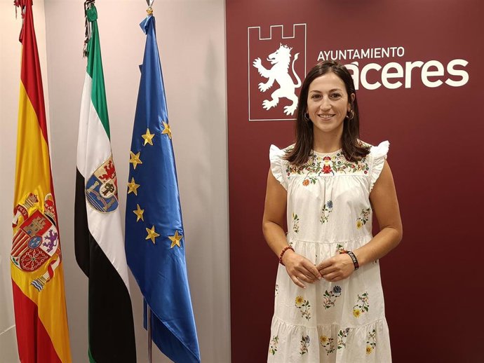 Archivo - Soledad Carrasco, concejala de Festejos del Ayuntamiento de Cáceres