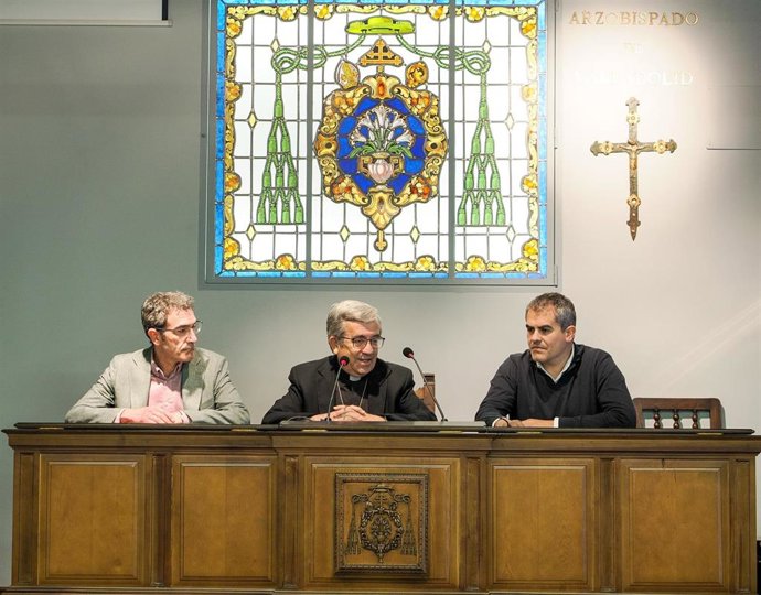 Presentación de 'Si Jesús hubiera tenido Instagram' en el Arzobispado de Valladolid.