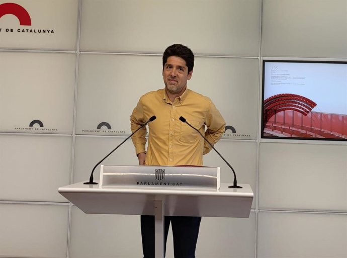 El portaveu dels Comuns al Parlament, David Cid