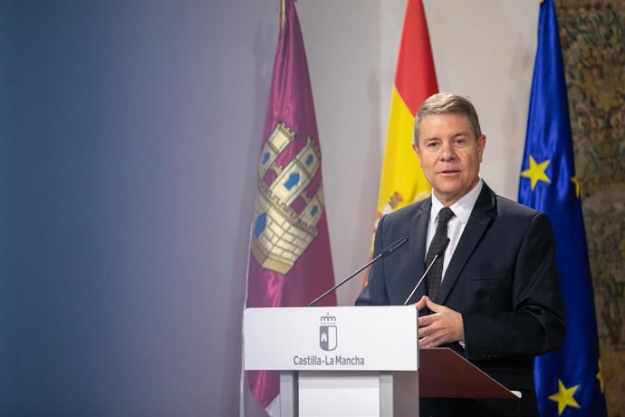 Archivo - El presidente regional, Emiliano García-Page, en una foto de archivo.