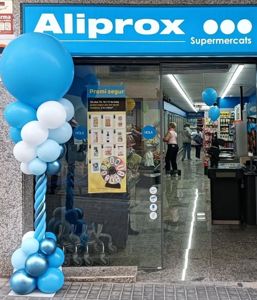 Tienda Caprabo bajo la enseña Aliprox