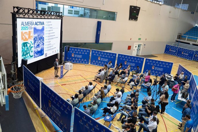 Presentación del programa deportivo 'Almería Activa'.