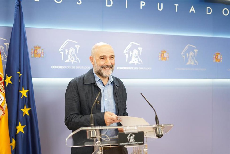El diputado del BNG en el Congreso, Néstor Rego.