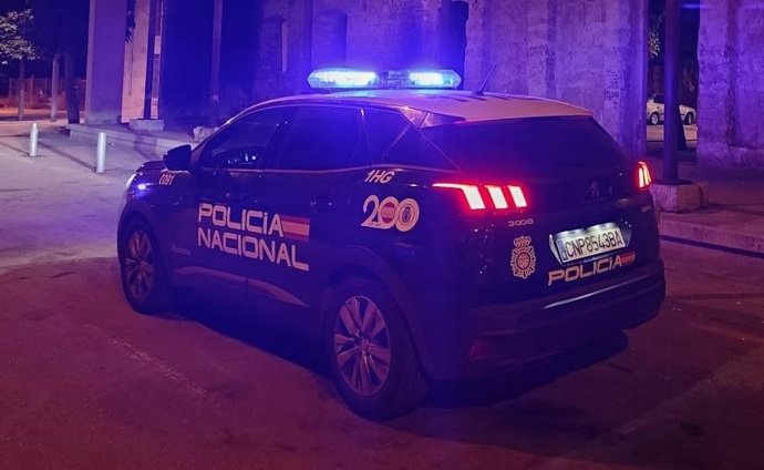 Vehículo de la Policía Nacional de Palma