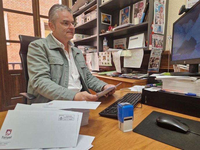 El concejal de Empleo y Desarrollo Económico del Ayuntamiento de Teruel, Luis Girón.