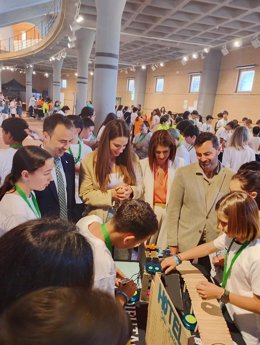 I Festival de Robótica Intercentros Dragontech en Huelva.