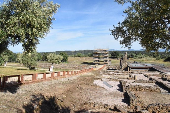 Intervención en el yacimiento de Cáparra.