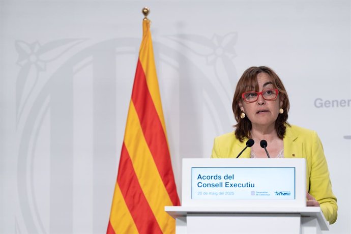 La portaveu del Govern, Sílvia Paneque