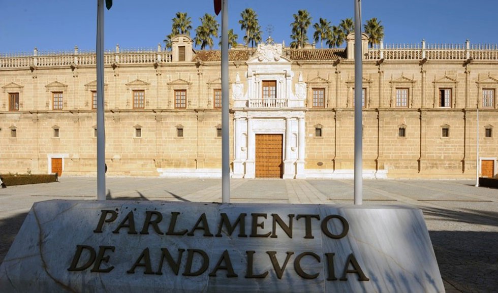 Archivo - Sede del Parlamento de Andalucía.
