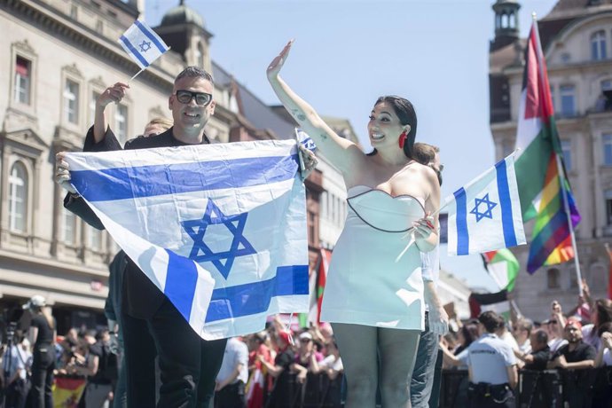 La cantante Yuval Raphael, representante de Israel en Eurovisión