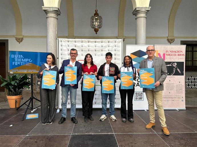 Presentación del festival 'Buen tiempo' en el Ayuntamiento de Granada
