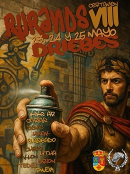 Cartel del Certamen de Arte Urbano 'Ruranos'.