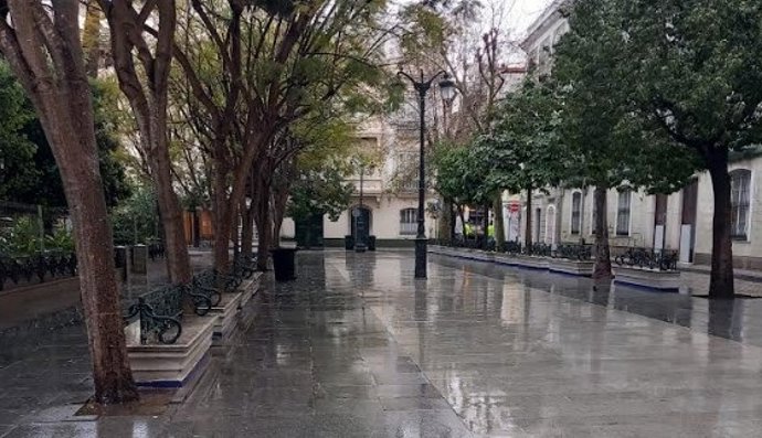 Archivo - La plaza Mina  en Cádiz, donde irá el nuevo centro de salud.