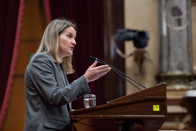 La consellera de Drets Socials i Inclusió de la Generalitat, Mònica Martínez Bravo