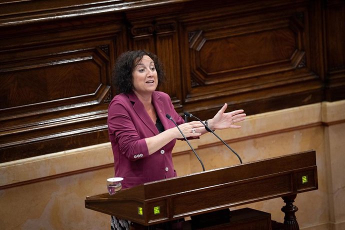 La consellera de Economía y Finanzas de la Generalitat, Alícia Romero