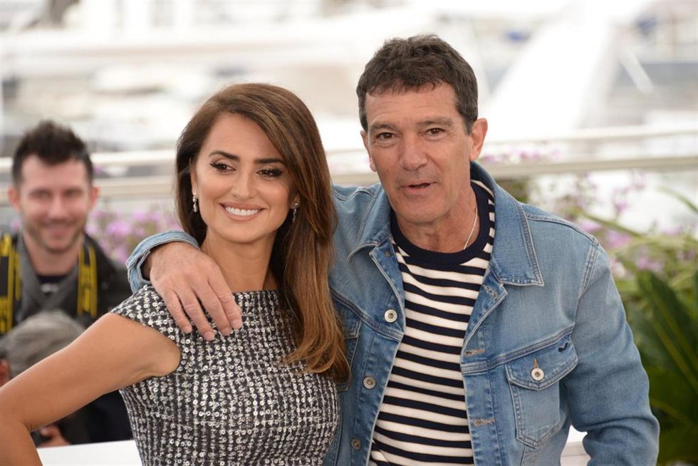 Archivo - Penéloope Cruz y Antonio Banderas