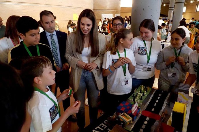 I Concurso de Robótica Dragontech de la provincia de Huelva, celebrado en Palos de la Frontera.
