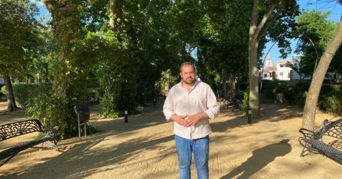 El secretario general del PSOE de La Palma del Condado (Huelva), Rogelio Pinto.