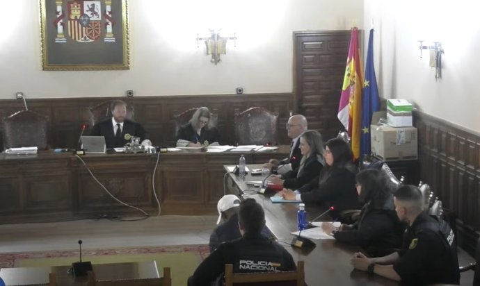 Lectura del veredicto en la Audiencia Provincial de Cuenca.