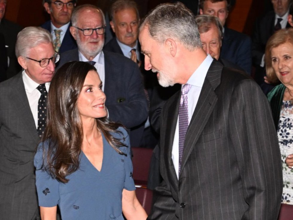 Archivo - Los Reyes Felipe y Letizia presiden los premios APM