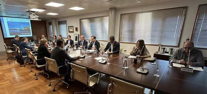 Reunión del consejo de la Autoridad Portuaria de Avilés