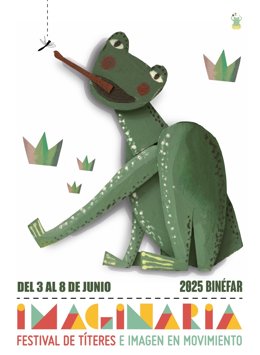 Cartel del Festival Imaginaria de Binéfar