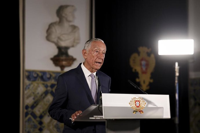 El presidente de Portugal, Marcelo Rebelo de Sousa