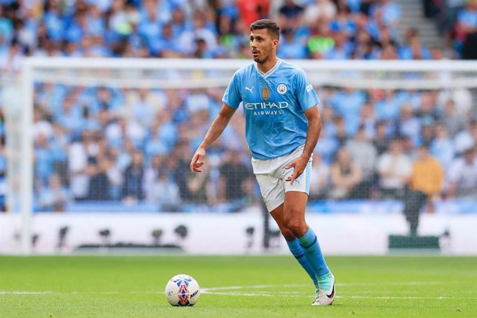 Archivo - Rodri Hernández, en un partido con el Manchester City.
