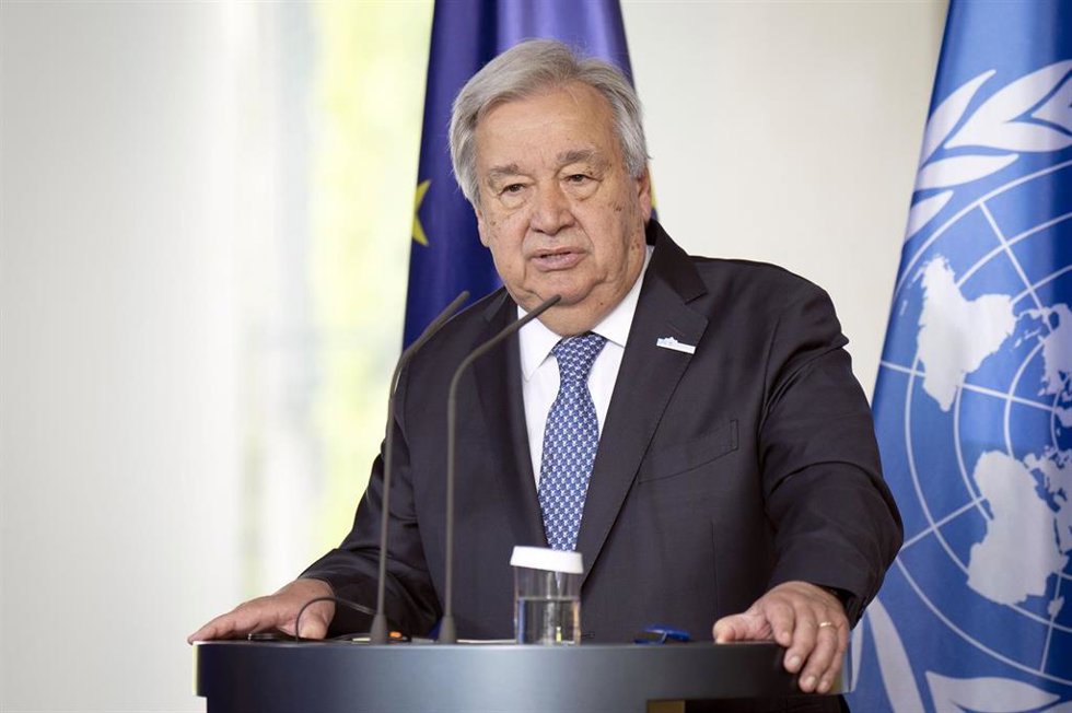 Imagen de archivo del secretario general de la ONU, António Guterres