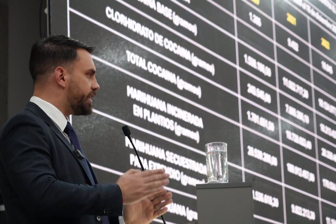 El candidato del MAS y exministro de Gobierno de Bolivia, Eduardo del Castillo