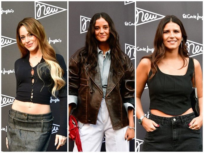 Cónclave vip de artistas, influencers y celebrities en la fiesta de presentación de la nueva colección de 'El Corte Inglés' 'NEW 2025', dirigida al público más joven
