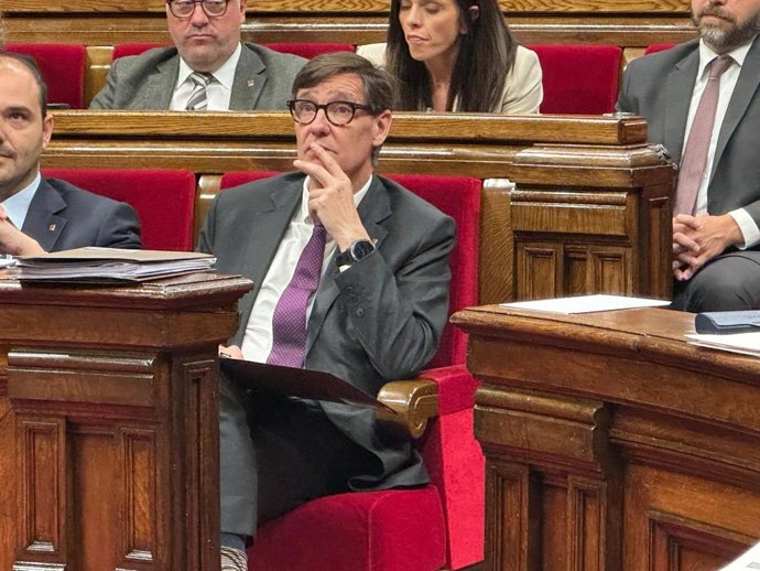 El presidente de la Generalitat, Salvador Illa