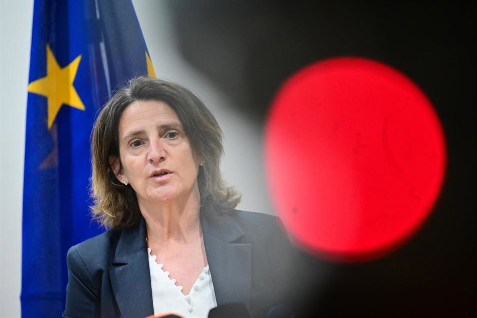 La vicepresidenta ejecutiva de Transición Limpia, Justa y Competitiva de la Comisión Europea (CE), Teresa Ribera, en una imagen de archivo