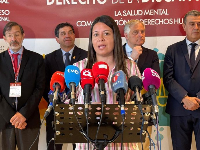 La consejera de Bienestar Social de Castilla-La Mancha, Bárbara García Torijano.