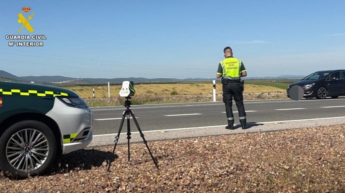 Control de velocidad, en una imagen de archivo