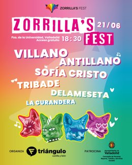 Cartel del Zorrilla's Fest.