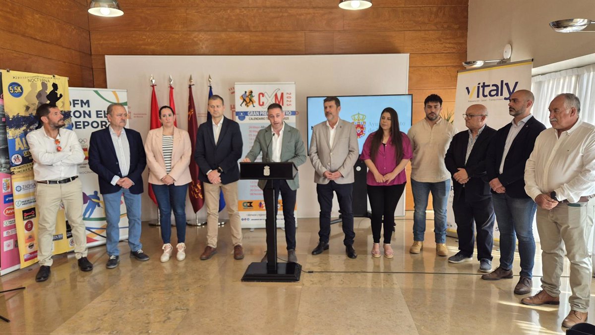 El circuito solidario  Corre x Murcia 2025  conmemorará el 1.200 aniversario de la ciudad con 18 carreras