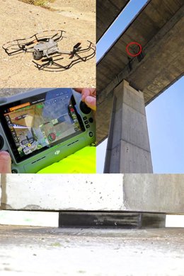 El servicio consiste en la realización de vuelos con drones para recopilar datos visuales y técnicos de alta precisión sobre el estado de los principales puentes. Las inspecciones se realizan por debajo del tablero sin interferir en el tráfico.