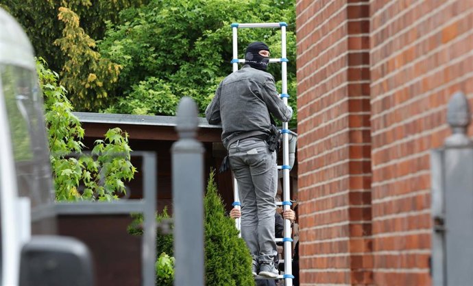 Operativo policial contra una célula de extrema derecha en Neubukow, Alemania