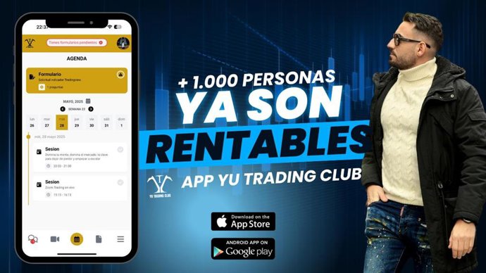Juan Antonio Corbacho presenta la app de Yu Trading Club
