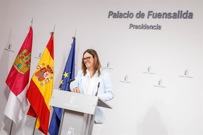 La consejera portavoz del Gobierno regional, Esther Padillla.